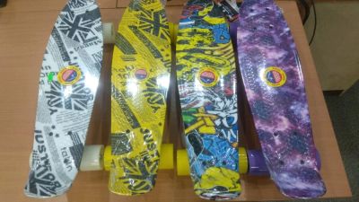 Лот: 11575585. Фото: 1. Fish skateboards. Фишборд средний... Роликовые коньки, скейтборды, самокаты