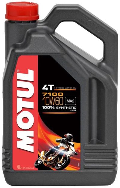 Лот: 20352293. Фото: 1. MOTUL 7100 4T 10w60 4л масло моторное. Масла, жидкости