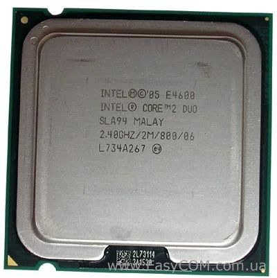 Лот: 5257507. Фото: 1. Entel E4600 Core 2 Duo 2.40GHz... Процессоры