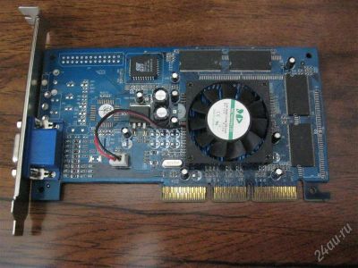 Лот: 1390724. Фото: 1. GeForce2 MX-400 32MB. Видеокарты