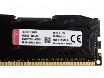Лот: 6670329. Фото: 1. Kingston HyperX FURY Black Series... Оперативная память
