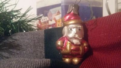 Лот: 10752895. Фото: 1. Ёлочная игрушка ,Дедушка мороз... Гирлянды, шарики, новогодние аксессуары