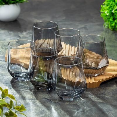 Лот: 24592544. Фото: 1. Стакан 300 мл, стекло, 6 шт, Daniks... Кружки, стаканы, бокалы