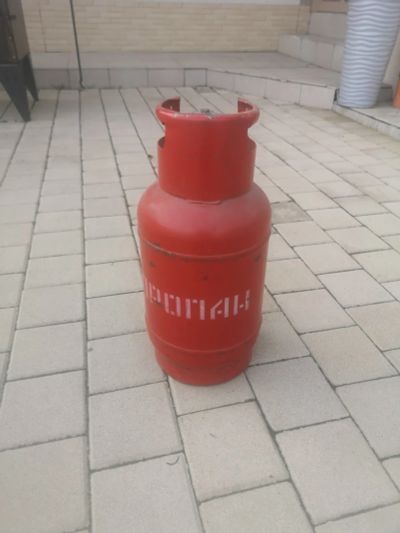 Лот: 25349032. Фото: 1. Газовый баллон 12л с газом. Баллоны, газ в баллонах