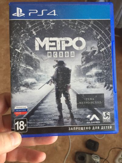 Лот: 14409471. Фото: 1. Метро исход ps4. Игры для консолей