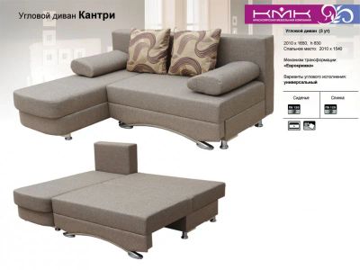 Лот: 3540462. Фото: 1. Диван угловой " Кантри". Кресла, пуфы
