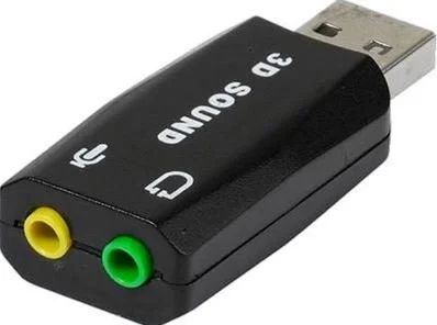 Лот: 15023728. Фото: 1. Адаптер usb 2x3.5 jack vivanco... Платы расширения, контроллеры, доп. порты