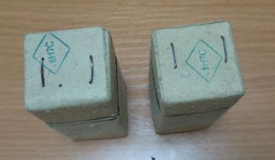 Лот: 3450448. Фото: 1. Радиолампа 6Н7С (2 шт) (1). Электронные лампы