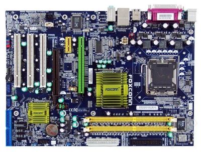 Лот: 1637070. Фото: 1. Материнская плата Foxconn 915PL7AE... Материнские платы