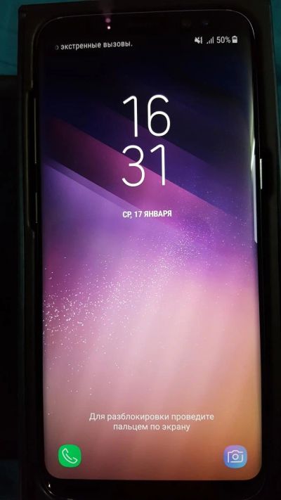 Лот: 10903494. Фото: 1. Samsung G950F Galaxy S8 (чёрный... Смартфоны