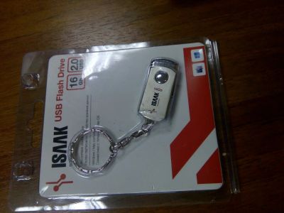 Лот: 8293207. Фото: 1. Флешка USB Flash ISAAK 16Gb. новая. USB-флеш карты