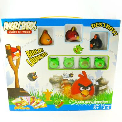 Лот: 4206857. Фото: 1. Настольная игра Angry Birds с... Детские настольные игры
