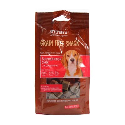 Лот: 10400902. Фото: 1. лакомство Titibit Grain Free Snack... Корма