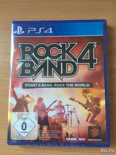 Лот: 10843569. Фото: 1. Продам диск Rock Band 4 PS4 (диск... Игры для консолей