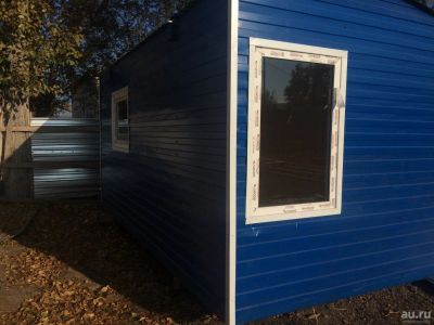 Лот: 8446887. Фото: 1. Бытовка ЕМ-7-2,4 панели МДФ. Бытовки, вагончики строительные