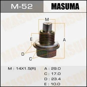 Лот: 11250414. Фото: 1. Болт маслосливной С Магнитом Masuma... Двигатель и элементы двигателя