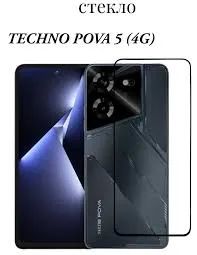 Лот: 24568054. Фото: 1. Защитное стекло Премиум Tecno... Защитные стёкла, защитные плёнки