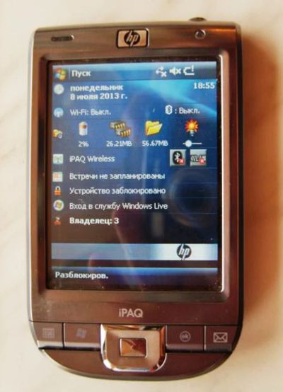 Лот: 6925997. Фото: 1. КПК Hewlett-Packard iPAQ 114 Classic. Другое (компьютеры, оргтехника, канцтовары)
