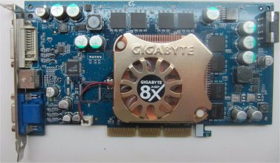 Лот: 9279762. Фото: 1. Видеокарта AGP gigabyte. Видеокарты