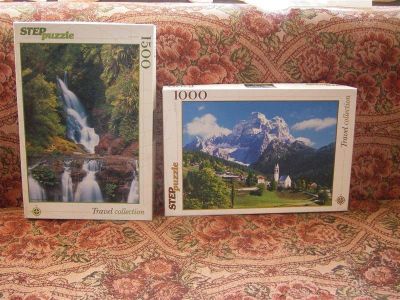 Лот: 819404. Фото: 1. пазлы, 2 коробки 1 лотом. Другое (дети растут)