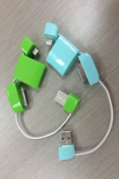 Лот: 9814062. Фото: 1. Кабель USB 2 в 1 для 3,4 - 5,6... Дата-кабели, переходники