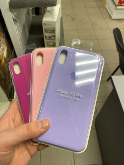 Лот: 16972714. Фото: 1. Чехол для iPhone XS Max Silicone... Чехлы, бамперы