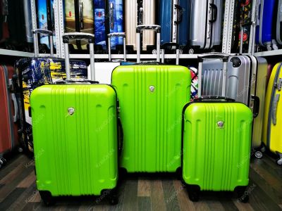 Лот: 14299083. Фото: 1. Чемодан Мини "Bangkok" Салатовый... Чемоданы и сумки дорожные