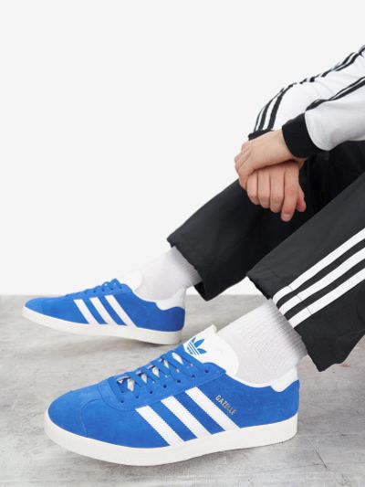 Лот: 24397421. Фото: 1. Кеды мужские adidas Gazelle, Синий. Другое (одежда, обувь, галантерея)