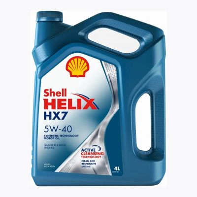 Лот: 15437473. Фото: 1. Shell Helix HX7 5W-40 4L. Масла, жидкости