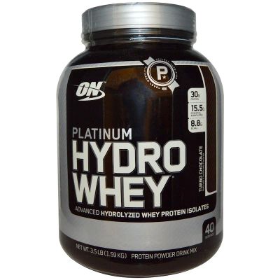 Лот: 10943851. Фото: 1. Platinum Hydrowhey, 1590гр Optimum... Спортивное питание, витамины