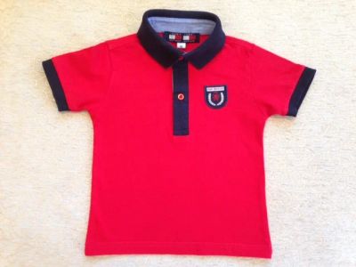 Лот: 7725744. Фото: 1. Поло Tommy Hilfiger на рост 92... Футболки, поло, топы, лонгсливы