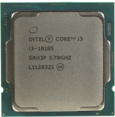 Лот: 18773514. Фото: 1. Процессор Intel Core i3-10105. Процессоры