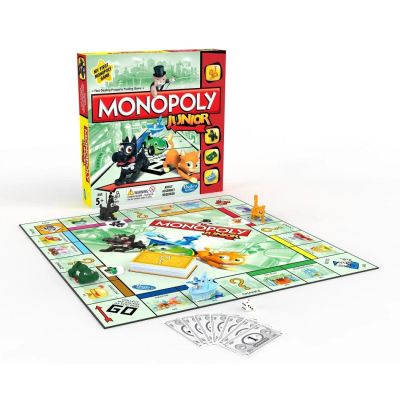 Лот: 11364502. Фото: 1. Настольная игра Монополия Junior... Детские настольные игры