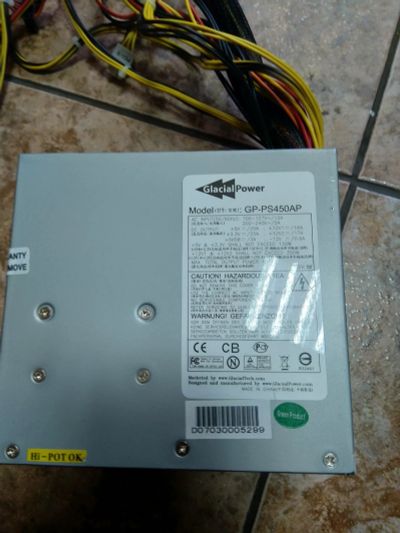 Лот: 13907008. Фото: 1. Блок питания GlacialTech GP-PS450AP... Корпуса, блоки питания