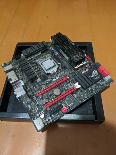 Лот: 19922483. Фото: 1. i7-2600K Asus Maximus V Gene... Комплекты запчастей