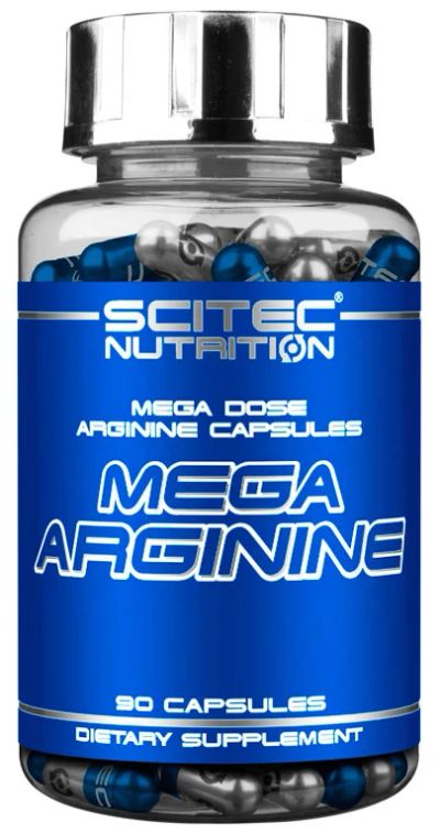 Лот: 8894679. Фото: 1. Mega Arginine от Scitec (Спортивное... Спортивное питание, витамины
