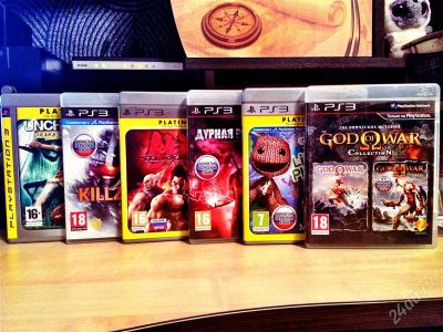 Лот: 2010704. Фото: 1. GoW Collection, Killzone 3, ДР2... Игры для консолей
