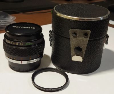 Лот: 24895767. Фото: 1. Объектив Olympus Zuiko MC Macro... Объективы