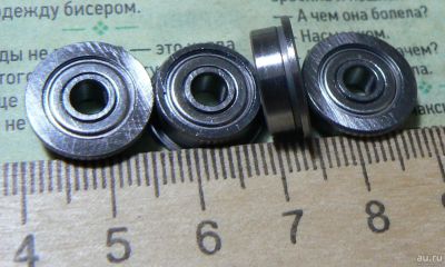 Лот: 13522110. Фото: 1. Подшипники мелкие F624zz 4 х 13... Запчасти, комплектующие