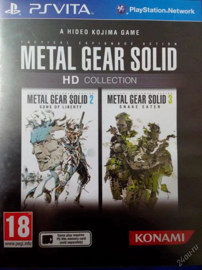 Лот: 5211142. Фото: 1. Metal gear solids (ps vita). Игры для консолей