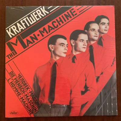 Лот: 17319986. Фото: 1. LP:Kraftwerk "The Man-Machine... Аудиозаписи