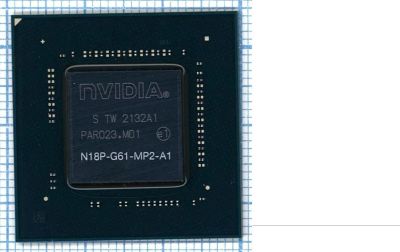 Лот: 21639885. Фото: 1. Видеочип BGA Nvidia GeForce N18P-G61-MP2-A1... Микросхемы