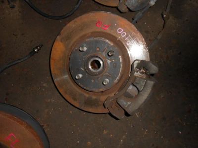 Лот: 20895876. Фото: 1. Ступица Toyota Ractis SCP100 2SZ-FE... Кузов