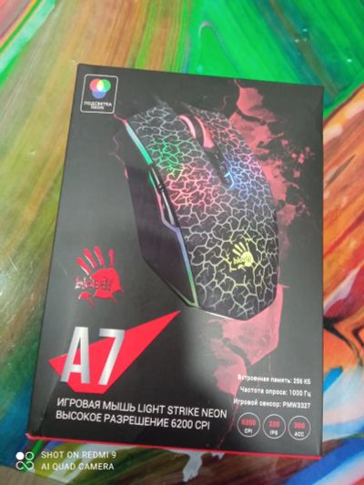 Лот: 21067275. Фото: 1. Игровая мышь A4Tech Bloody A7... Клавиатуры и мыши