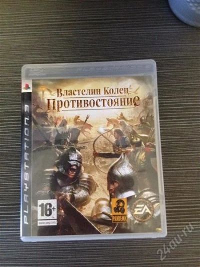 Лот: 2962443. Фото: 1. Властелин Колец Противостояние. Игры для консолей