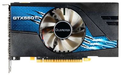 Лот: 7934263. Фото: 1. Leadtek GTX 550 TI 1GB 129bit. Видеокарты