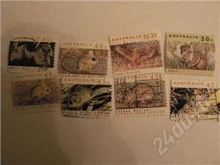 Лот: 131179. Фото: 1. австралия фауна 8 шт. Марки