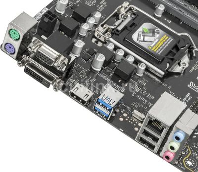 Лот: 15562523. Фото: 1. Материнская плата ASUS PRIME H310M-R... Материнские платы