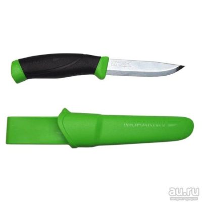 Лот: 13822437. Фото: 1. Нож Morakniv Companion Green... Ножи, топоры