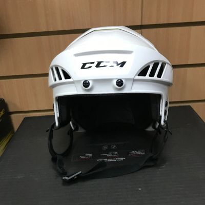 Лот: 12427578. Фото: 1. Хоккейный Шлем CCM FL40 White... Защита тела